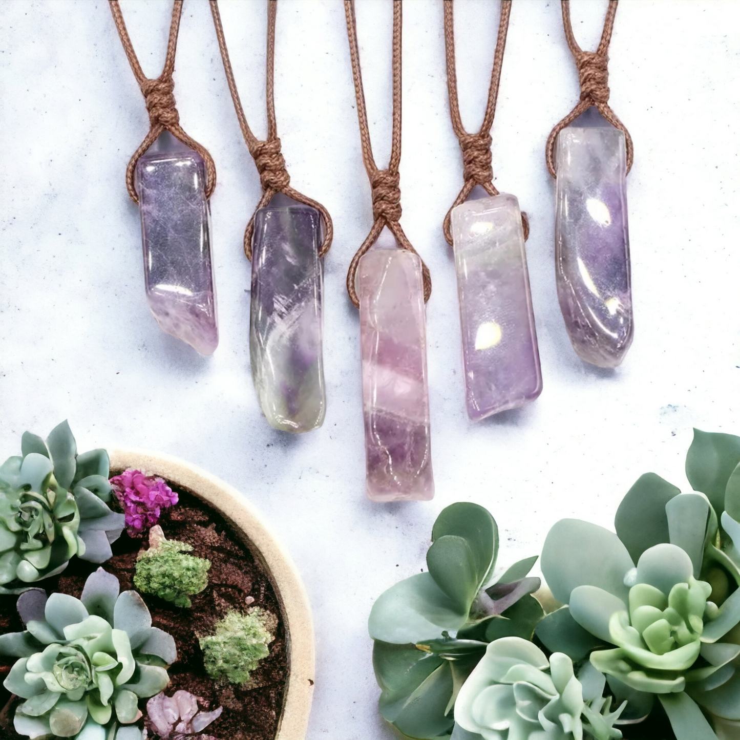 Crystal pendants