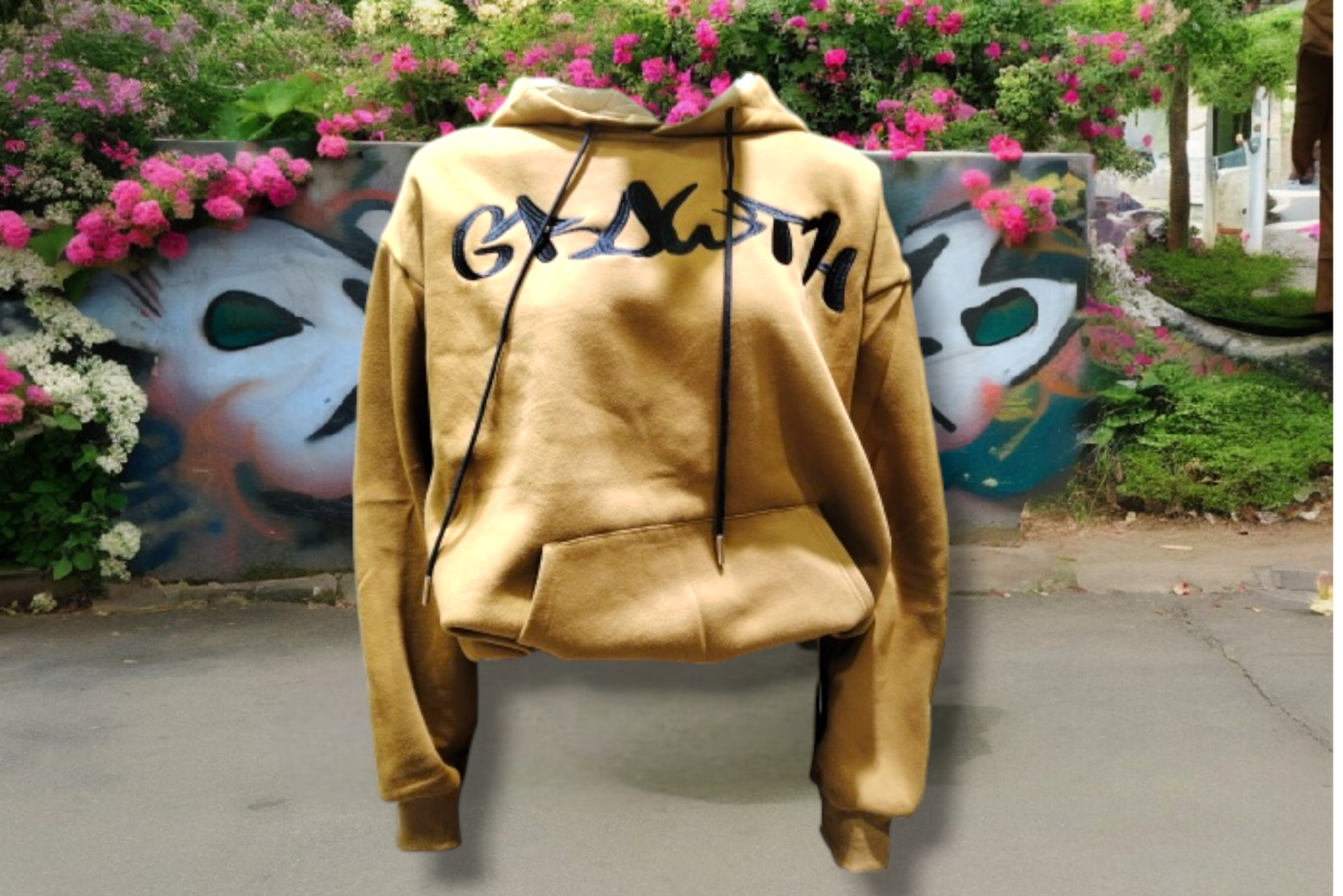 Dual Crop or Drop hoodie