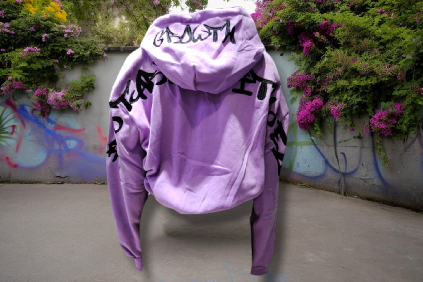 Dual Crop or Drop hoodie