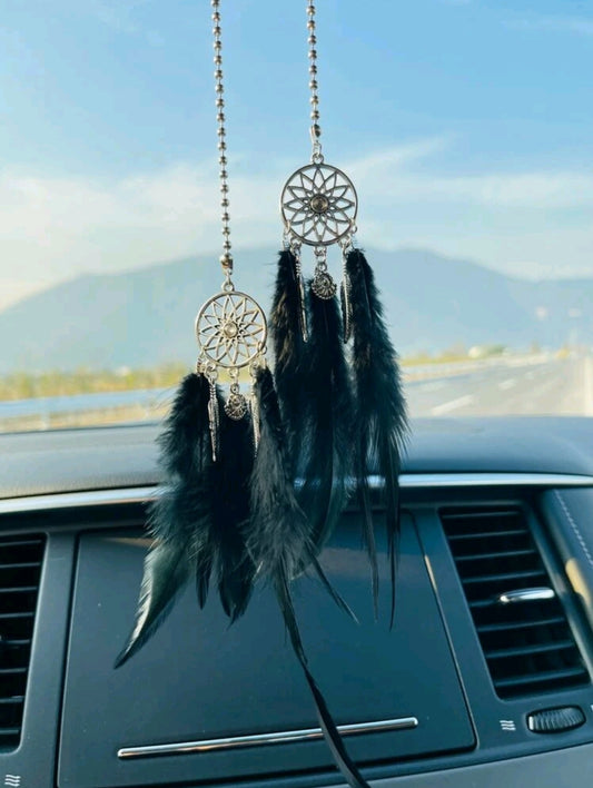 Feather dreamcatcher mini hangers